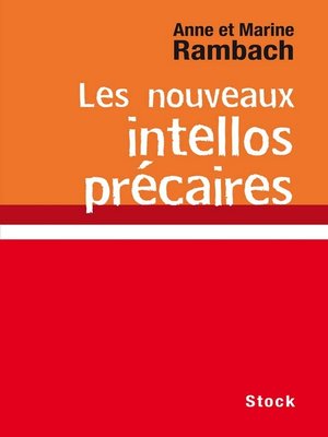 cover image of Les nouveaux intellos précaires